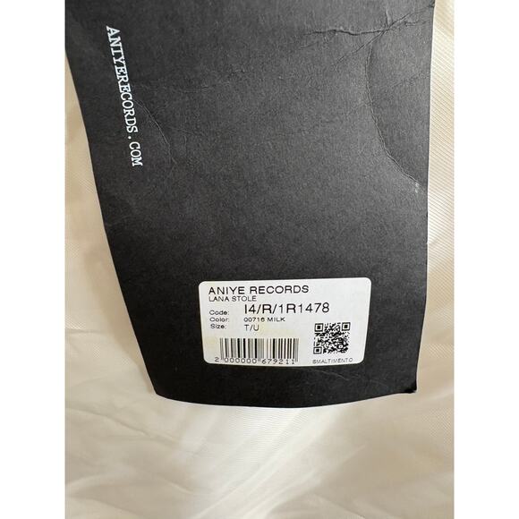 Aniye Records Lana Stole Scarf Faux Fur Luxury Elegant Statement Winter Classy - Picture 8 of 9